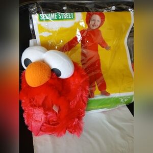 Sesame Street Elmo Kids Costume - Red  2T